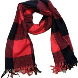 J Crew Buffalo Plaid scarf NWOT